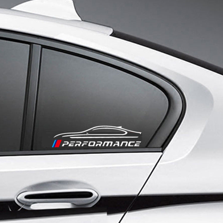 Car Sticker Car Window Sticker Bao Three-color Light Eyebrow Series Reflective Car Sticker