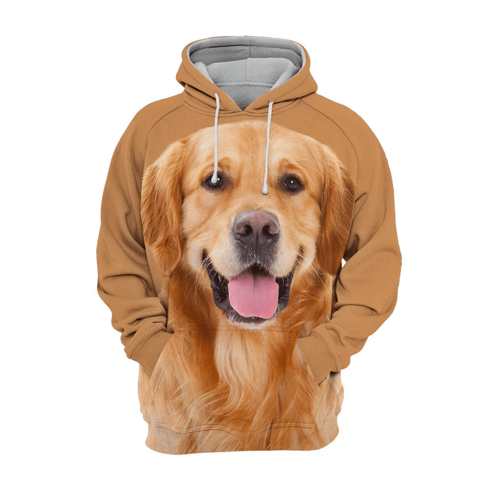 Animal Dog 3D Printed Hoodie Winter Hoodie