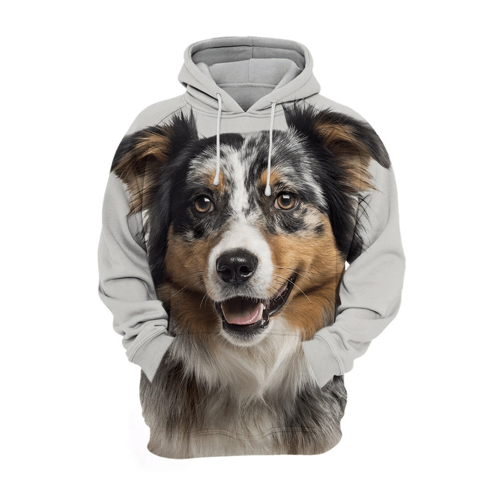 Animal Dog 3D Printed Hoodie Winter Hoodie