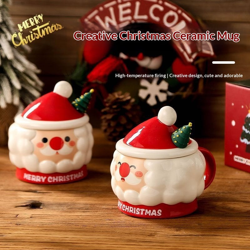Christmas Mug Christmas Gift Mug With Lid