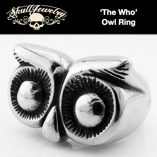 The Who - Medieval Owl Ring (#582)