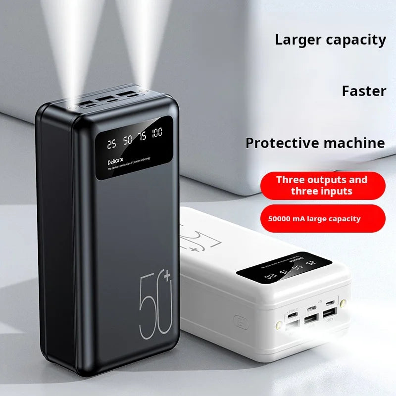 New00ma High Capacity Portable Power Bank Outdoor Fast Charging Mobile Charger with OEM Technology Consumers Electronics 800g