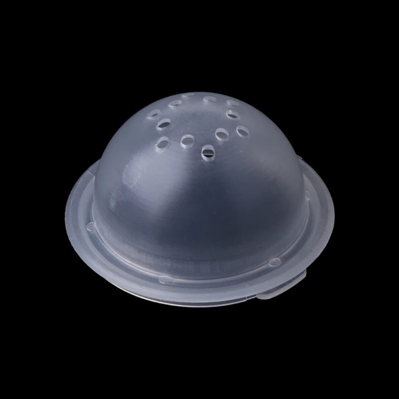 DIY Plastic Hamster Tunnel External Tube Stopper Plug End Cap Cover  Fitting Cage Baffle Accessories with Holes 87HA