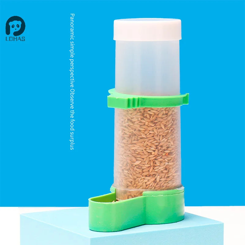 Bird Feeder Water Drinker Automatic Drinking Fountain Pet Parrot Cage Bottle Drinking Cup Bowls Pet Bird Supplies Dispenser