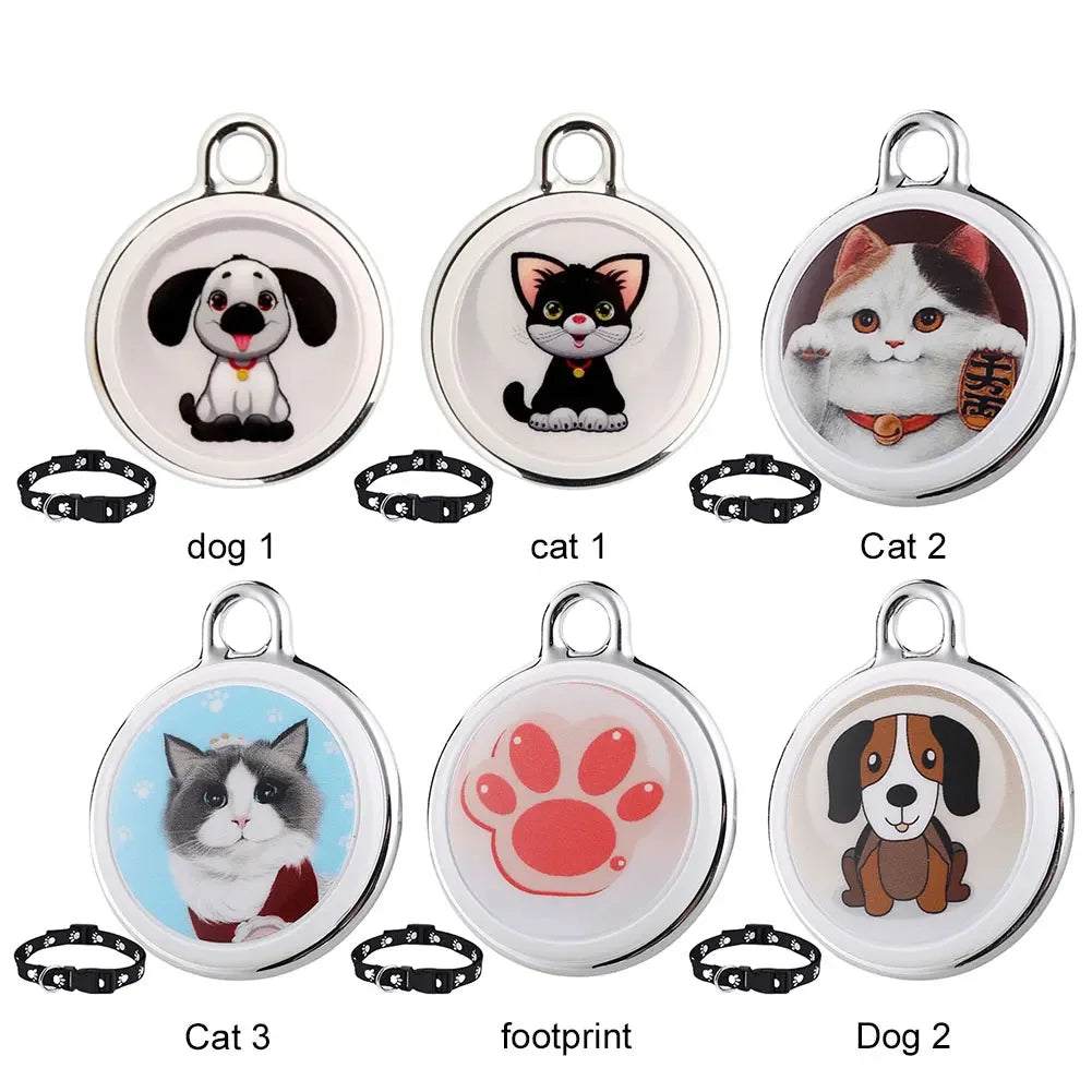 Smart Gps Tracker For Cats Dogs Long Distance Pets GPS Tracker Mini Waterproof Gps Tracker Collar For Android IOS Tracking Tool