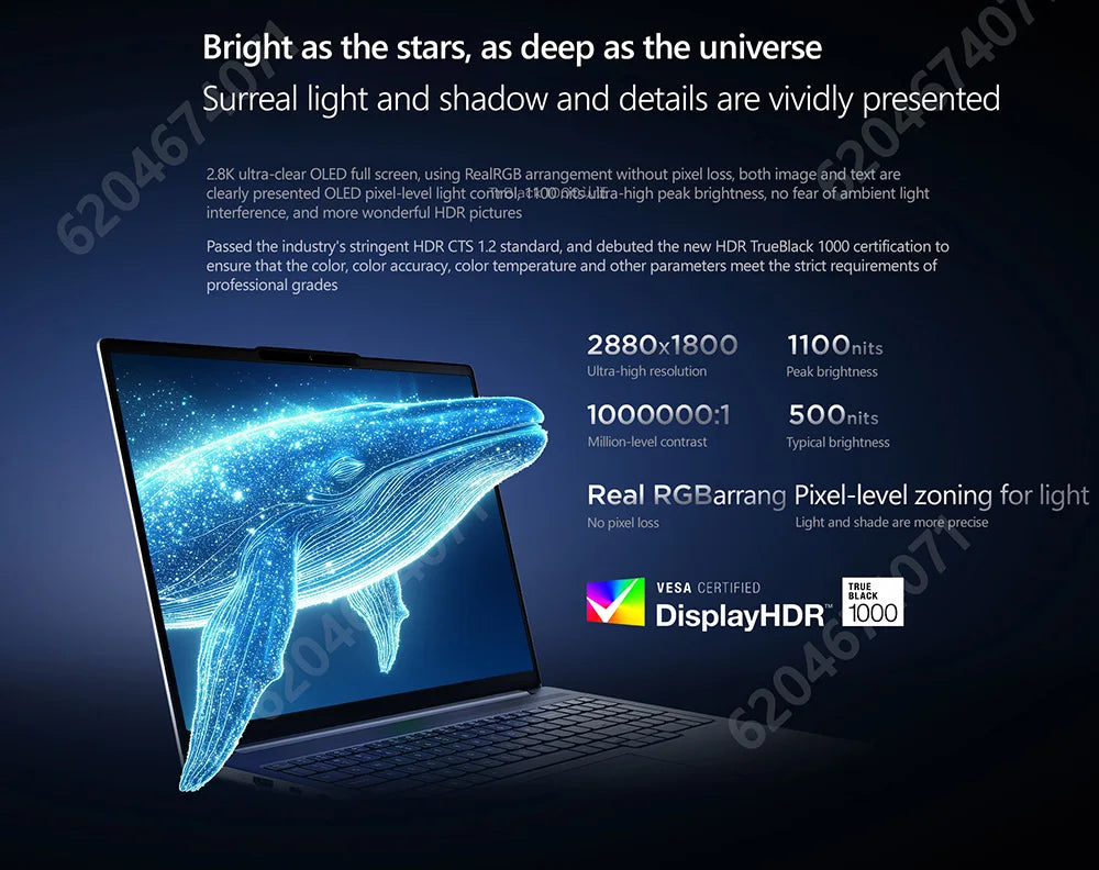Lenovo Xiaoxin Pro16 GT 2025 U5 225H/U9 285H 16inch 2.8K 120Hz 32GB 1TB
