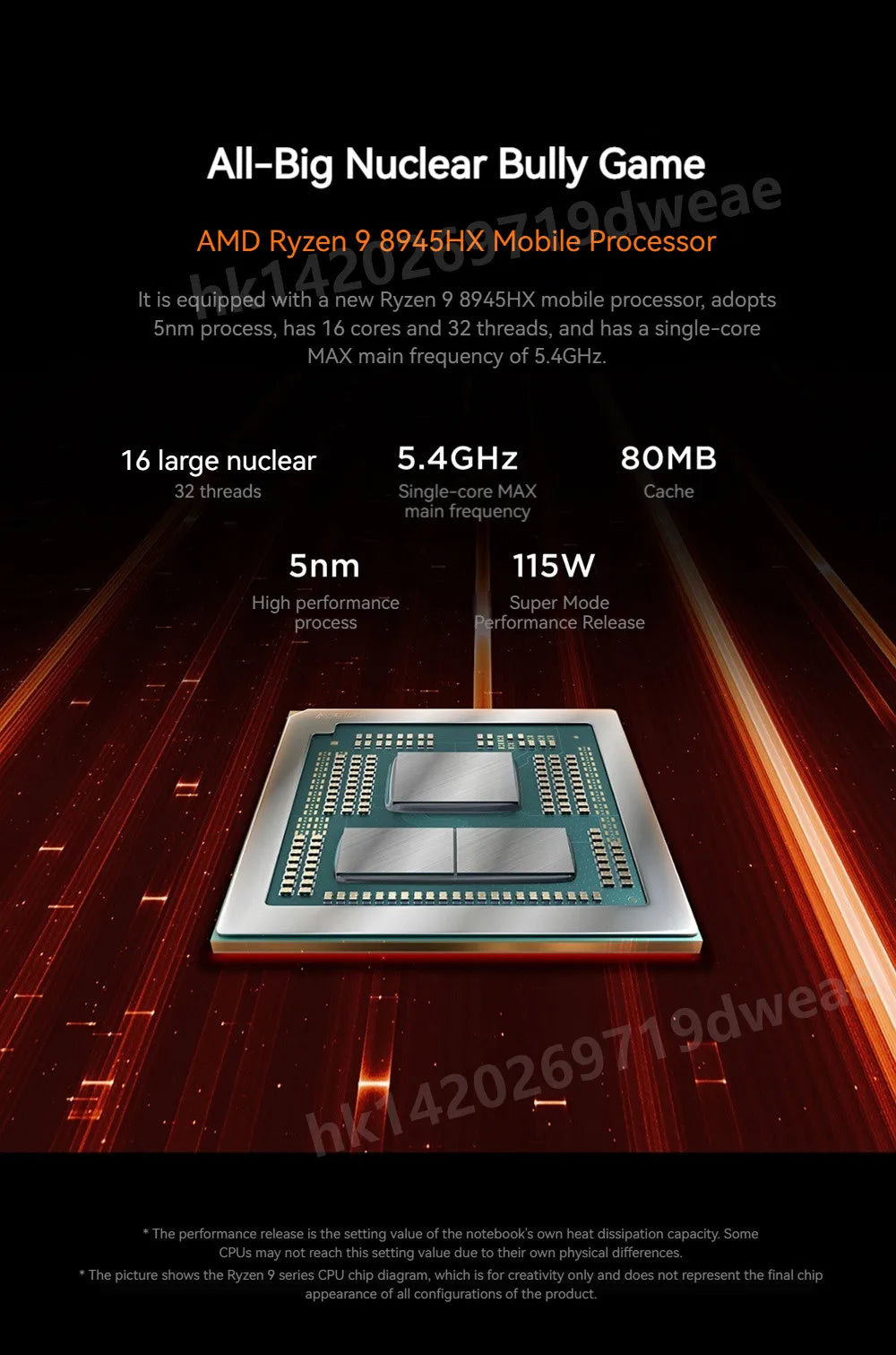 Lenovo LEGION R7000P 2025 Ryzen R9 8945HX Geforce RTX5060/RTX5070 8GB 16G/32G RAM 1/2TB SSD 16" 2.5K 240Hz Screen