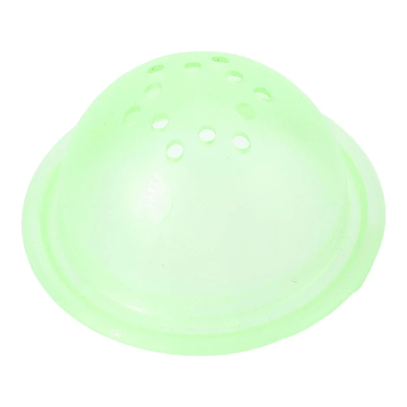 DIY Plastic Hamster Tunnel External Tube Stopper Plug End Cap Cover  Fitting Cage Baffle Accessories with Holes 87HA