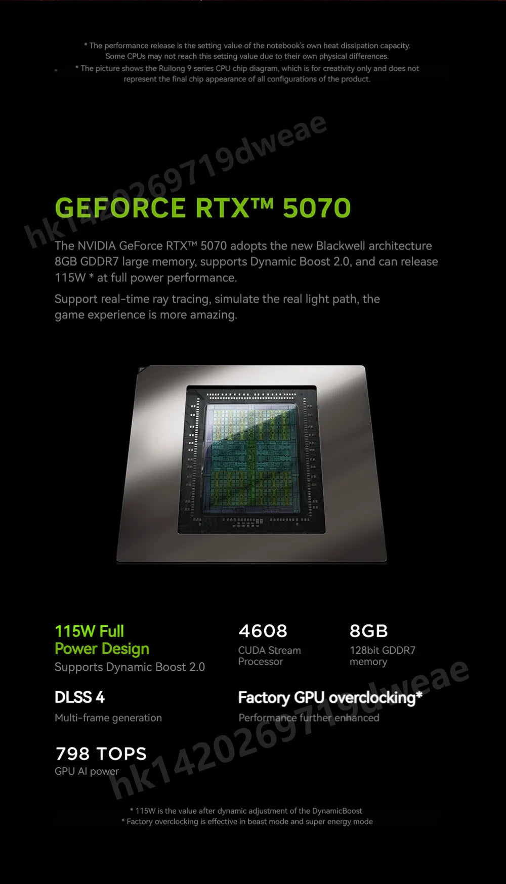 Lenovo LEGION R9000P 2025 AMD R9 8945HX Geforce RTX5060 8GB 32GB 1TB 16" 2.5K 240Hz Screen