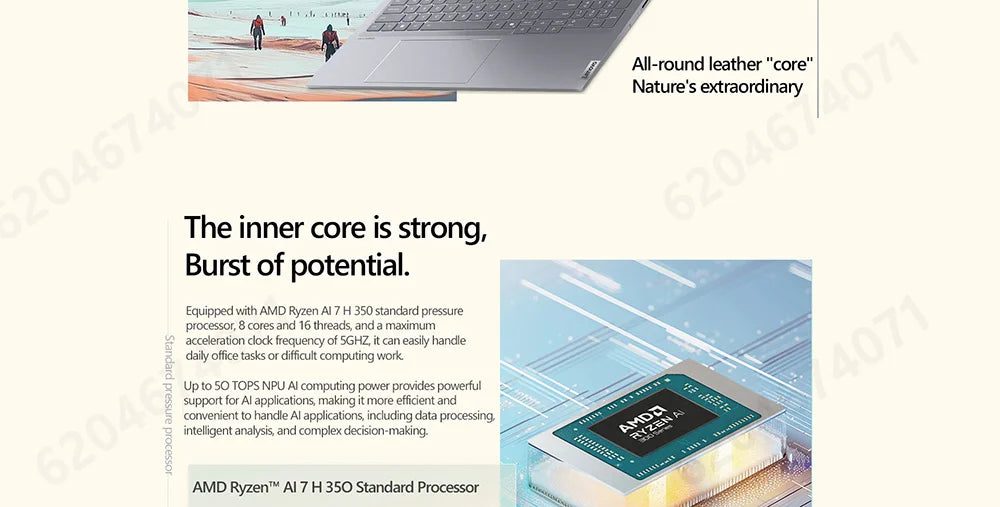 Lenovo ThinkBook16+ AI 2025 R7 H 260/R AI 7 H 350 32GB 1TB 16'' 3.2K 165Hz