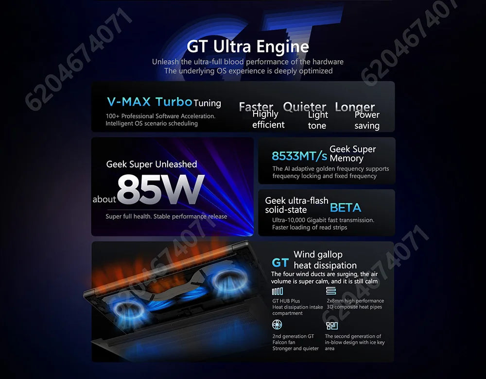 Lenovo Xiaoxin Pro16 GT 2025 U5 225H/U9 285H 16inch 2.8K 120Hz 32GB 1TB