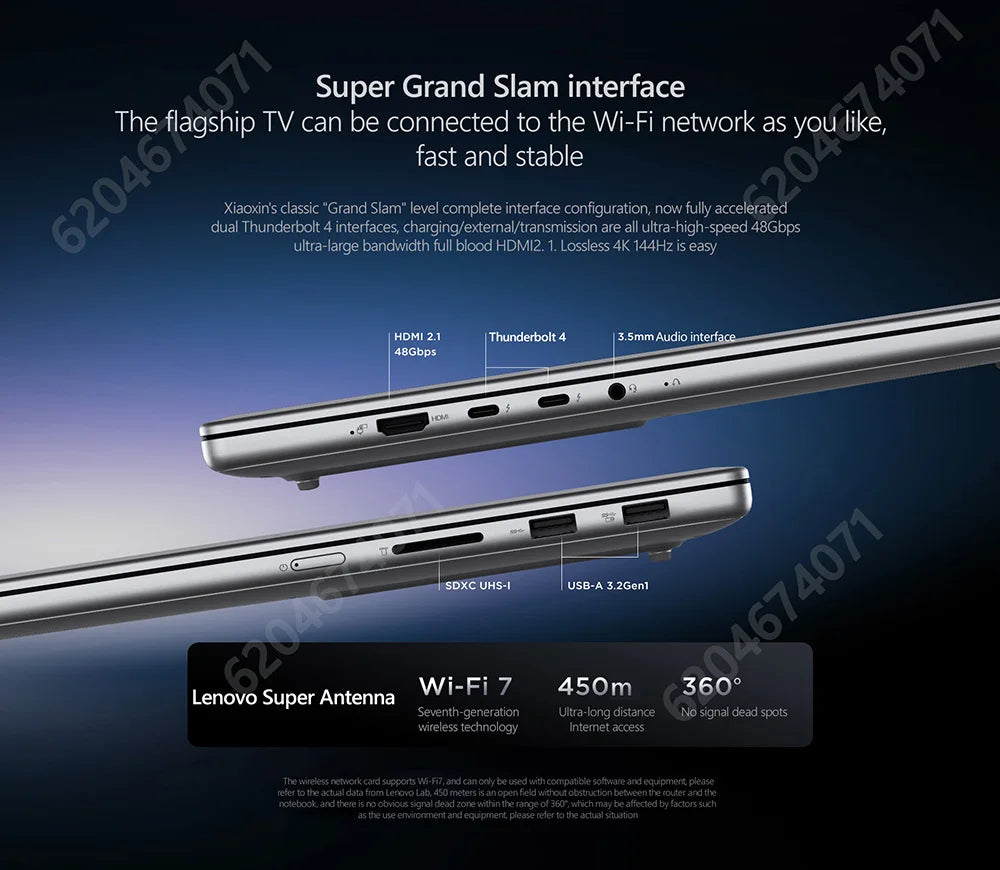 Lenovo Xiaoxin Pro16 GT 2025 U5 225H/U9 285H 16inch 2.8K 120Hz 32GB 1TB