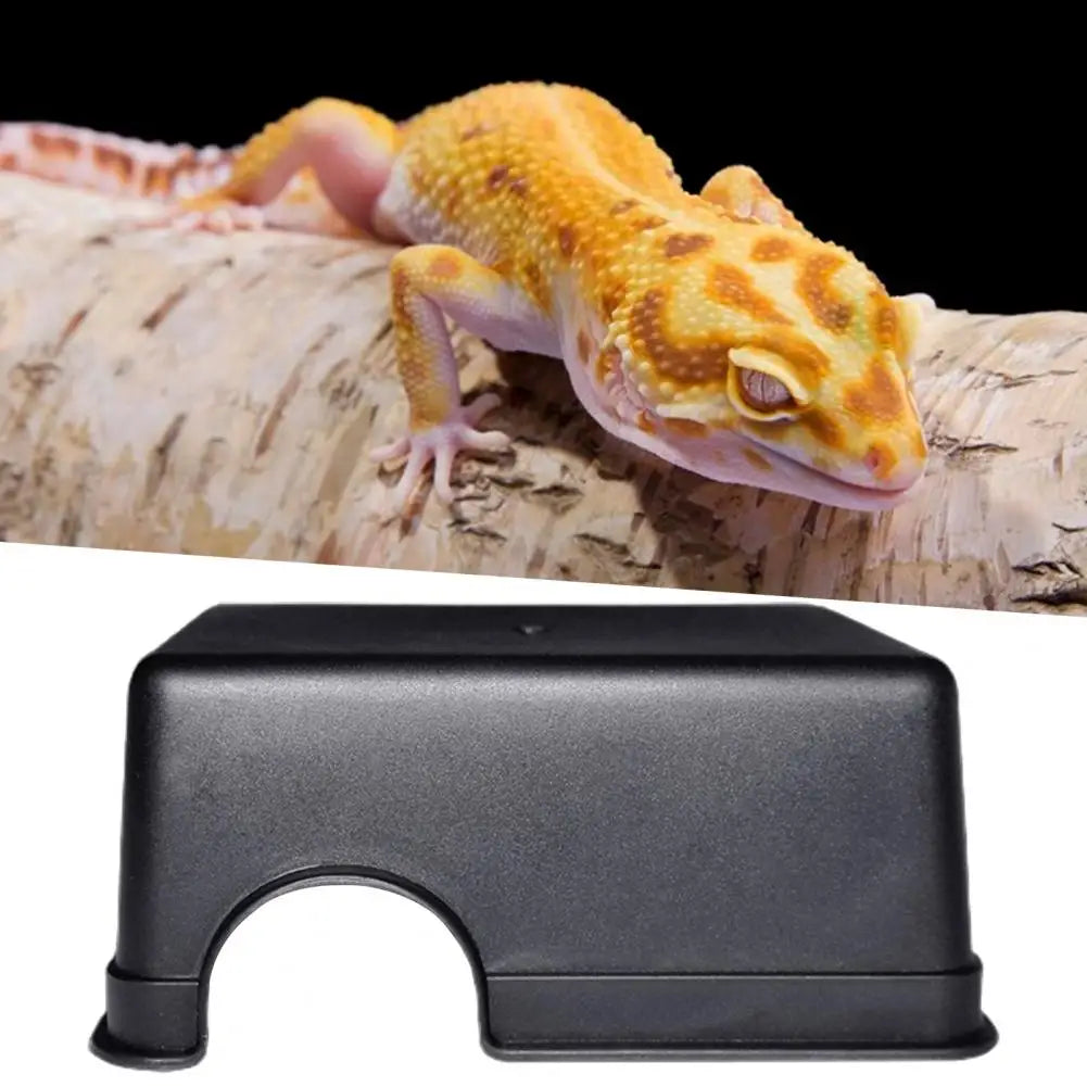 Lizard Hideout Non-slip Breathable Multi-use Reptile Pets Toys Gecko Snake Shelter for Rearing Box