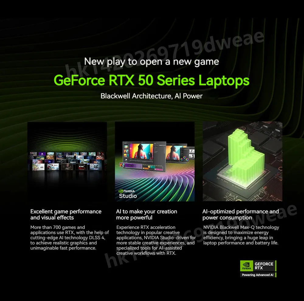 Lenovo LEGION R7000P 2025 Ryzen R9 8945HX Geforce RTX5060/RTX5070 8GB 16G/32G RAM 1/2TB SSD 16" 2.5K 240Hz Screen