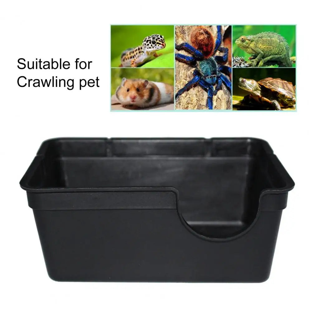Lizard Hideout Non-slip Breathable Multi-use Reptile Pets Toys Gecko Snake Shelter for Rearing Box
