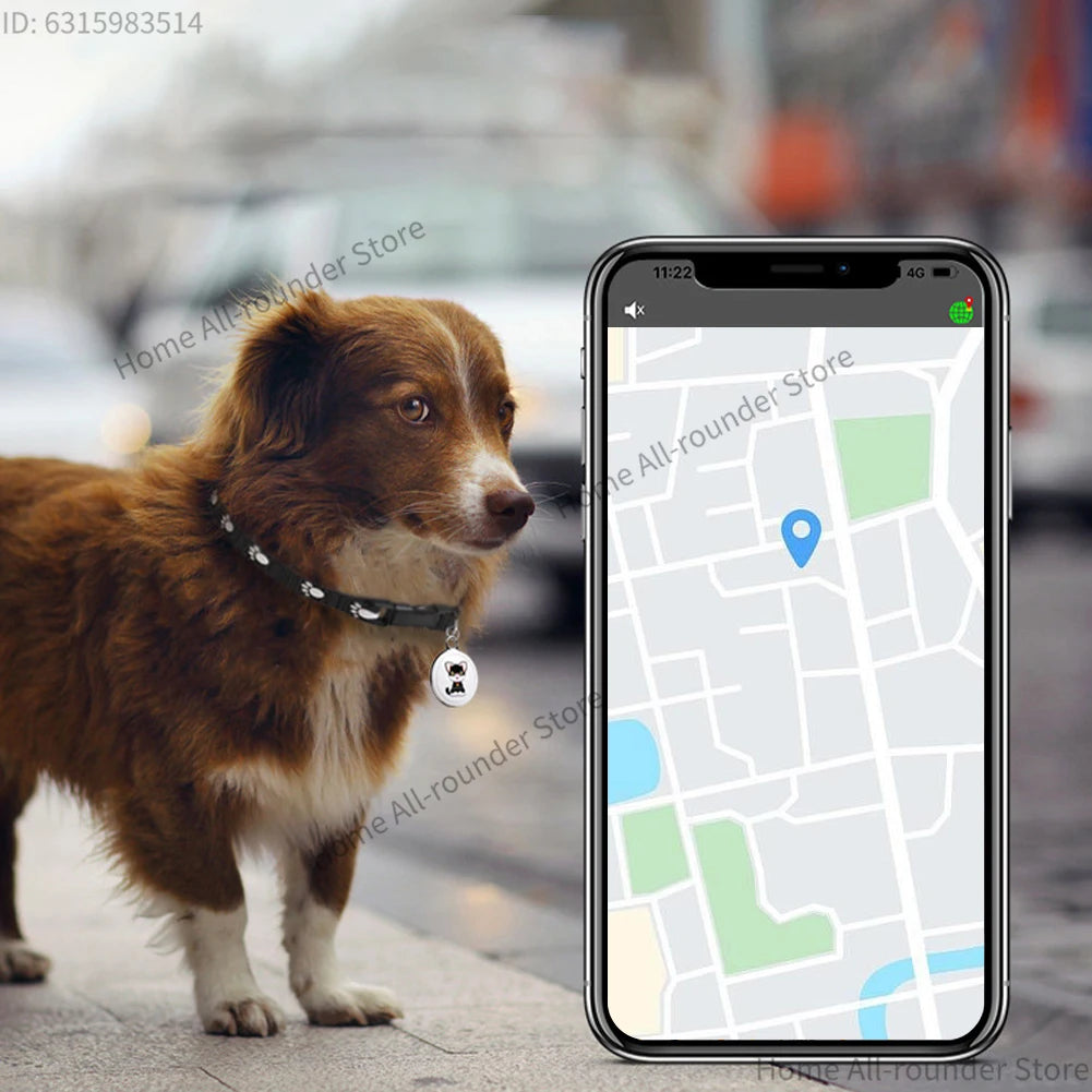 Smart Gps Tracker For Cats Dogs Long Distance Pets GPS Tracker Mini Waterproof Gps Tracker Collar For Android IOS Tracking Tool