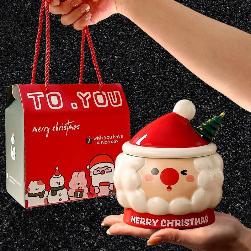 Christmas Mug Christmas Gift Mug With Lid