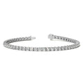 3.00 CTW AGI Certified Lab-Grown Diamond Tennis Bracelet in 14K Yellow or White Gold – G/VS Clarity