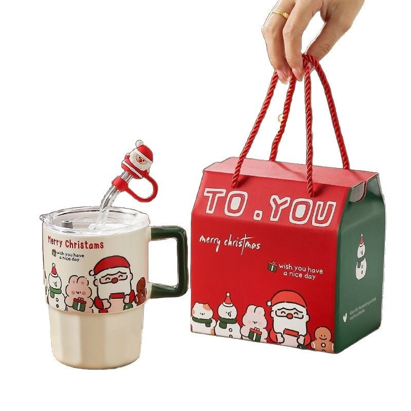 Christmas Mug Christmas Gift Mug With Lid