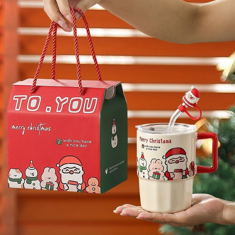 Christmas Mug Christmas Gift Mug With Lid