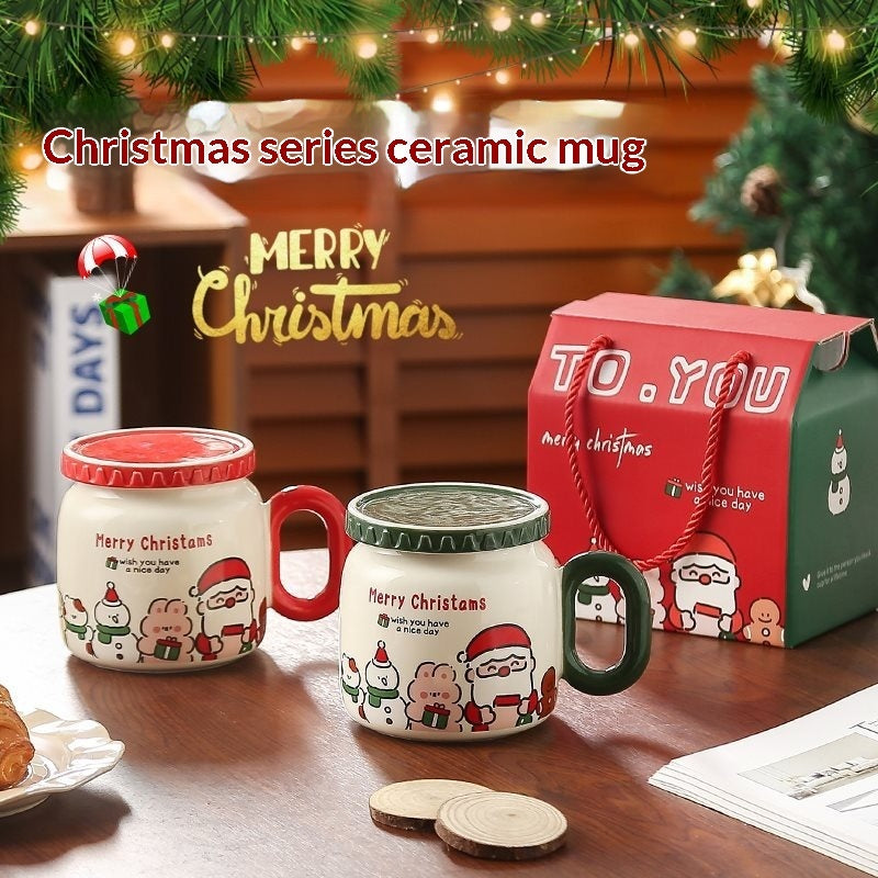 Christmas Mug Christmas Gift Mug With Lid