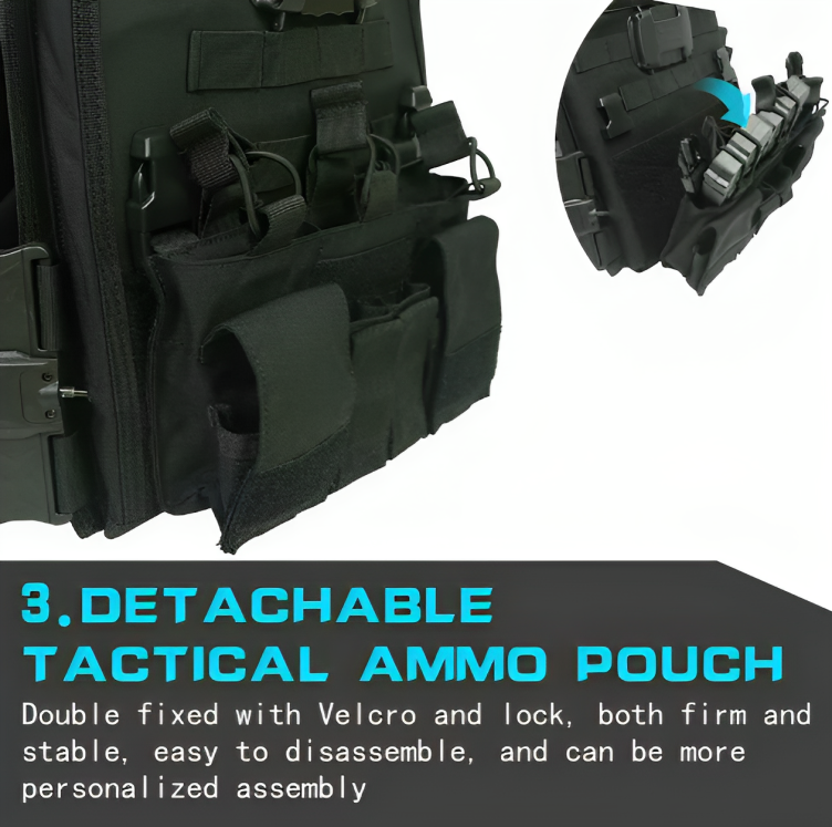 Quick Release Resistant Combat | Tactical Vest Plates Carrier | Military Bulletproof Tactical Vest