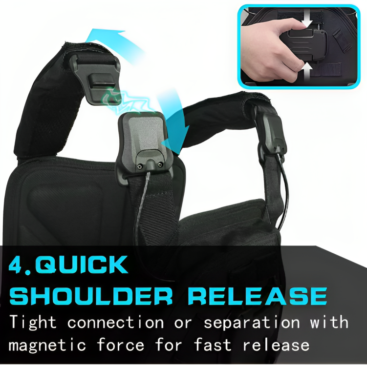 Quick Release Resistant Combat | Tactical Vest Plates Carrier | Military Bulletproof Tactical Vest