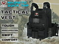 Quick Release Resistant Combat | Tactical Vest Plates Carrier | Military Bulletproof Tactical Vest