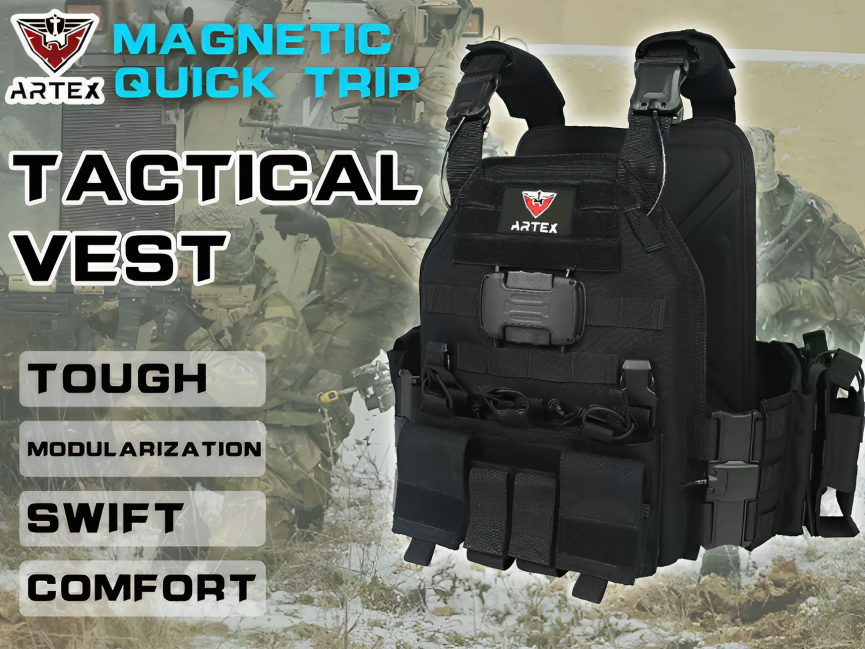Quick Release Resistant Combat | Tactical Vest Plates Carrier | Military Bulletproof Tactical Vest