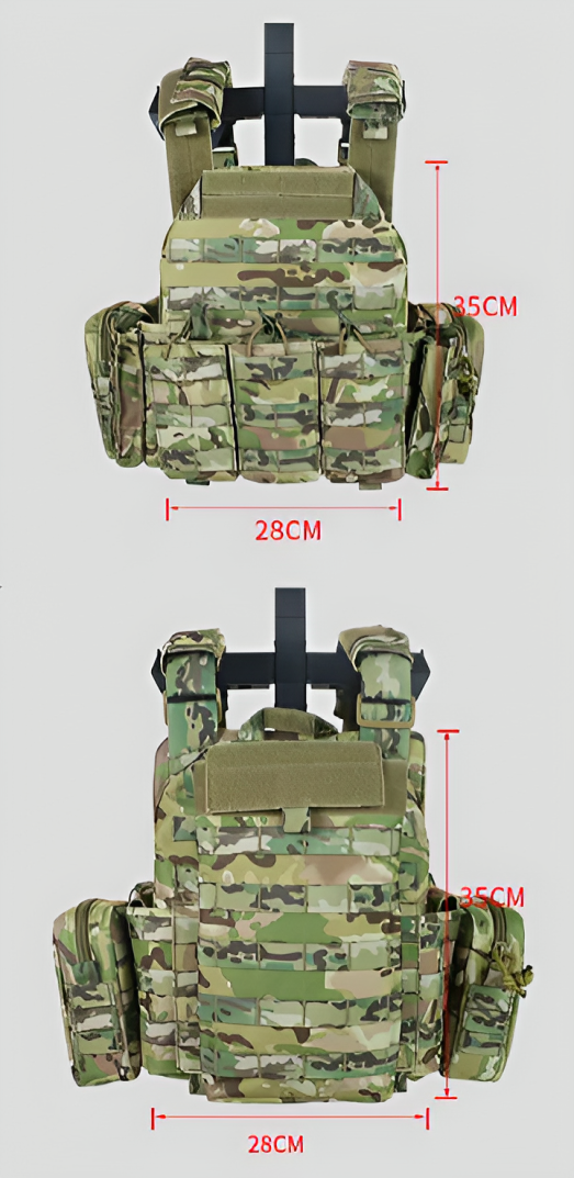 Quick Release Outdoor Training Military Molle | Camouflage Hunting Army | Bulletproof Tactical Vest