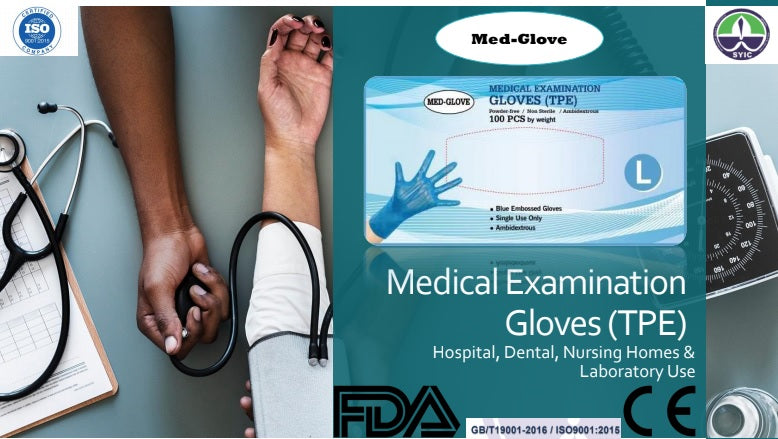 ThermoPlastic Elastomer Gloves - Plastic Gloves  (3000 Pcs/Case)