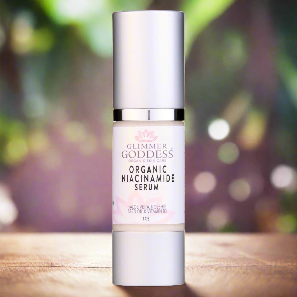 Organic Niacinamide Serum 5% – Pore Minimizer & Anti-Aging Serum for Oily Skin, Wrinkles & Texture