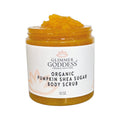 Organic Pumpkin Shea Sugar Body Scrub – Fall Scented Exfoliator for Glowing, Smooth Skin